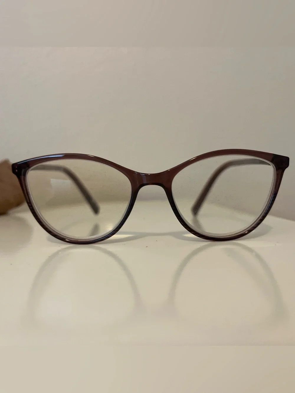 Brown Tortoiseshell Round Cat eye Reading  Eyeglass  51-17-145 +3.25